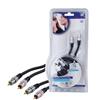 Cavo RCA HQ HQSS3611/1.5 Connettore 1: 2x RCA maschio,Connettore 2: 2x RCA maschio., Lunghezza 1,5 m.